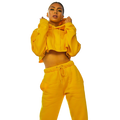 Yellow Hoodie & Joggers Set