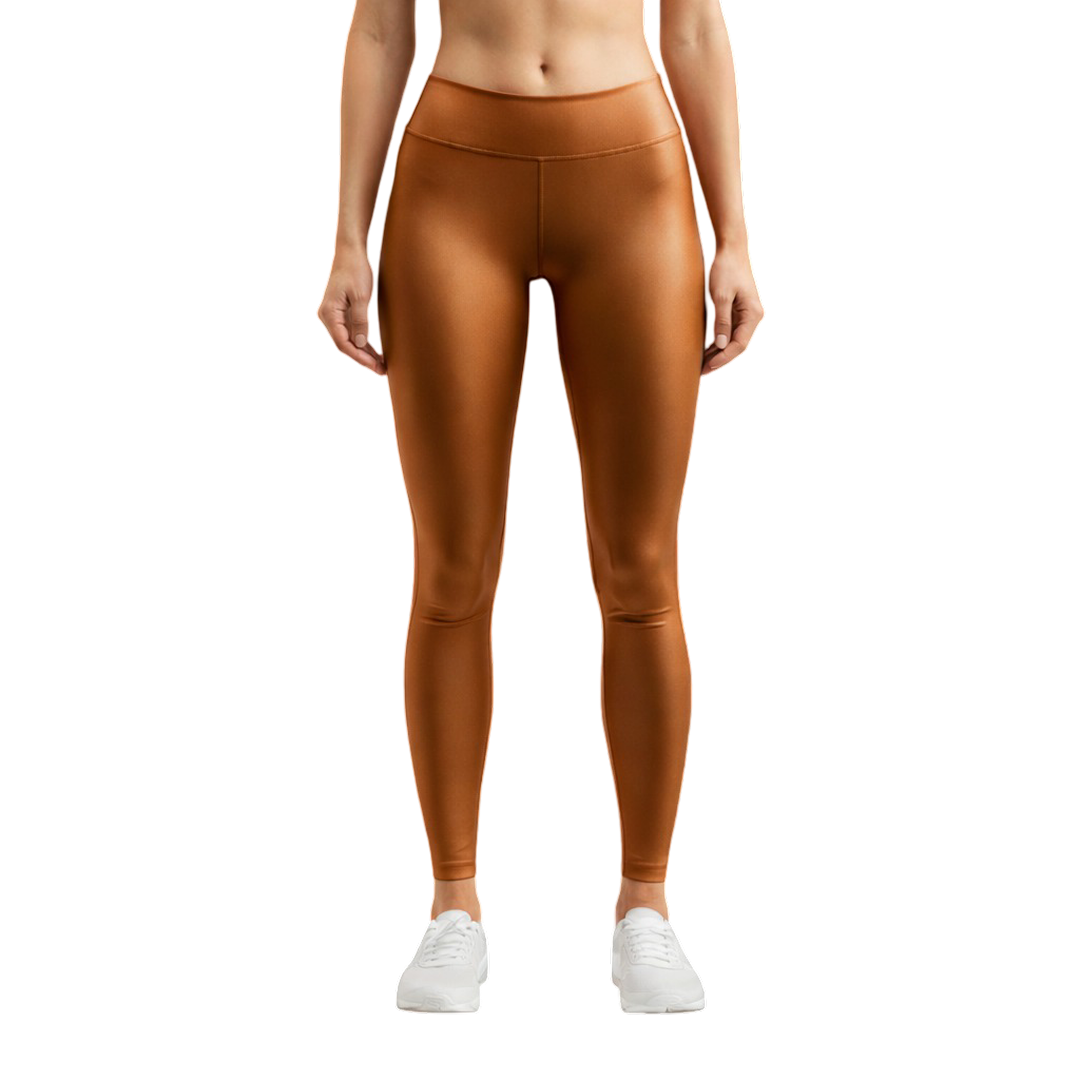 Pink High-Waist Leggings
