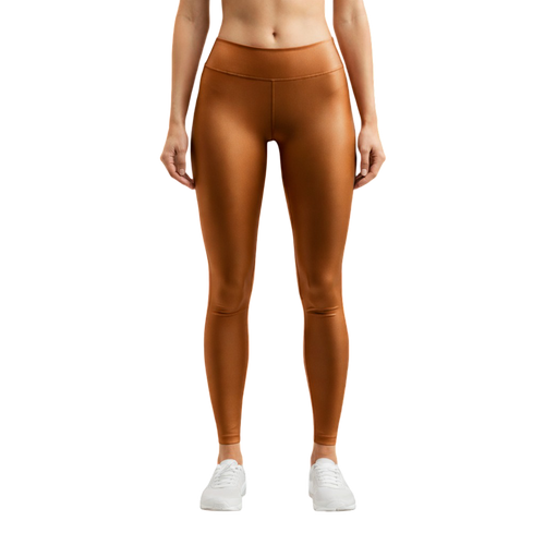 Pink High-Waist Leggings
